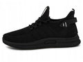 Shoes Sports Black Fabric Lace-Up