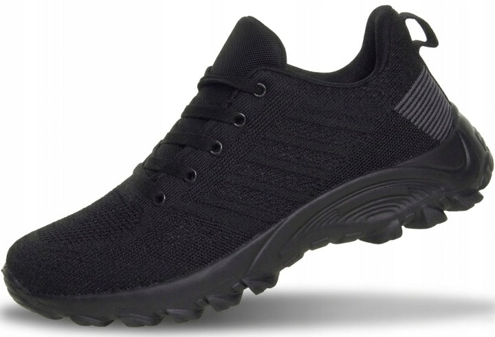 Lightweight Shoes Men's Sports Sneakers Breathable Summer Spring Black