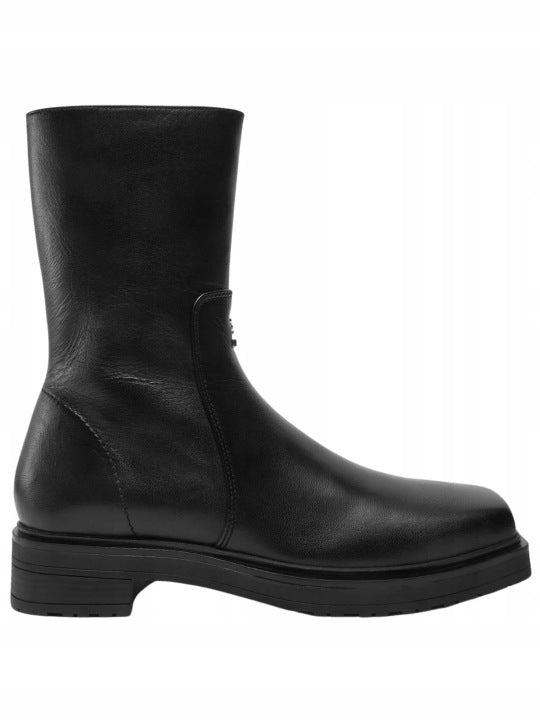 Botki damskie Patrizia Pepe 2Y0016 L078 czarny - Shoes: